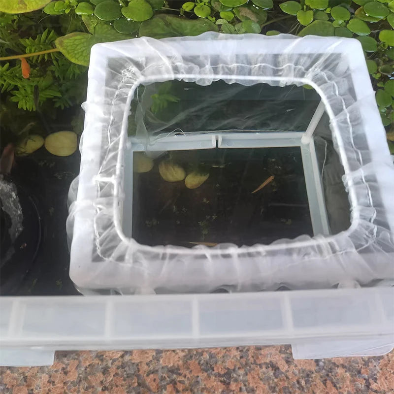 Dense Aquarium Fish Breeding Isolation Box Fish Tank Aquarium Breeder Hatching Incubator Fish Tanks Isolator Accessories Plastic