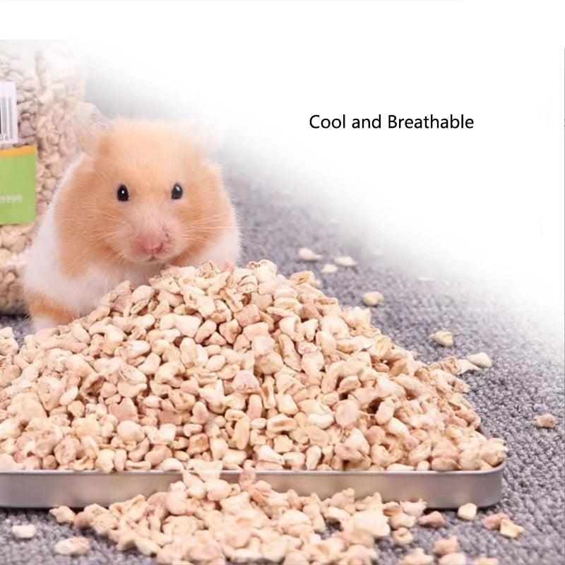 100/200/500g Natural corn cobs Hamster Rat Mouse Bedding Nest Cushion Material for Guinea Pigs Rabbits Chinchillas Remove odor