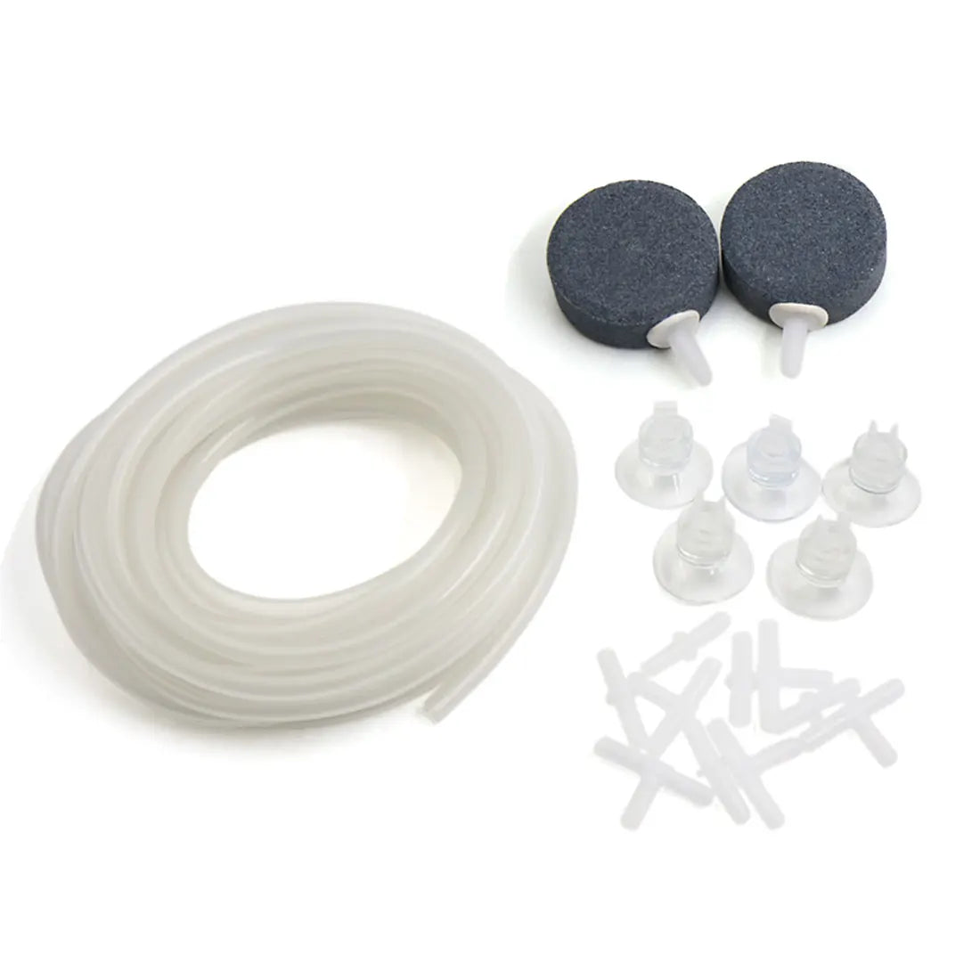 UXCELL 4-5mm Flexible Silicone Oxygen Pump Hose Air Bubble Stone Fish Tank Pond Pump Tube Aquarium Air Pump Accessories Set