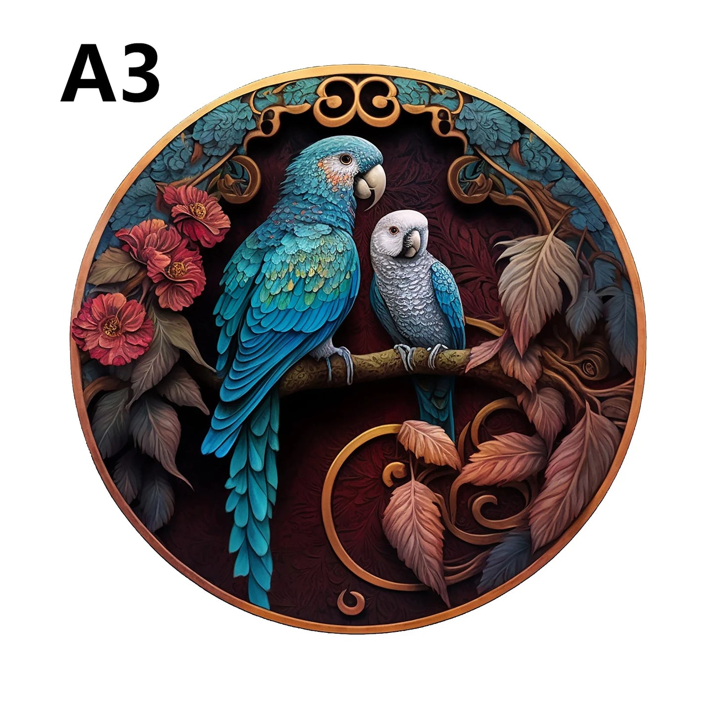 Top Quality 3D Jigsaw Wooden Puzzles Fish Bird Animal Shape Card Adults Kid Toys Gifts Family Puzzle Game Home Decoration 