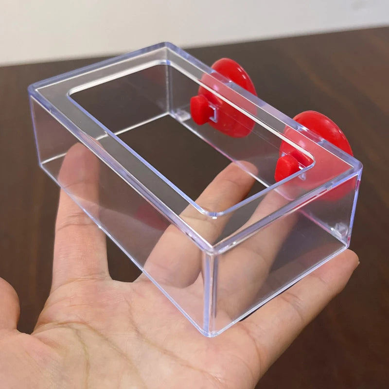 Aquarium Feeding Ring Fish Tank Station Floating Food Tray Feeder Aquarium Accessory with Strong Suction Cup New