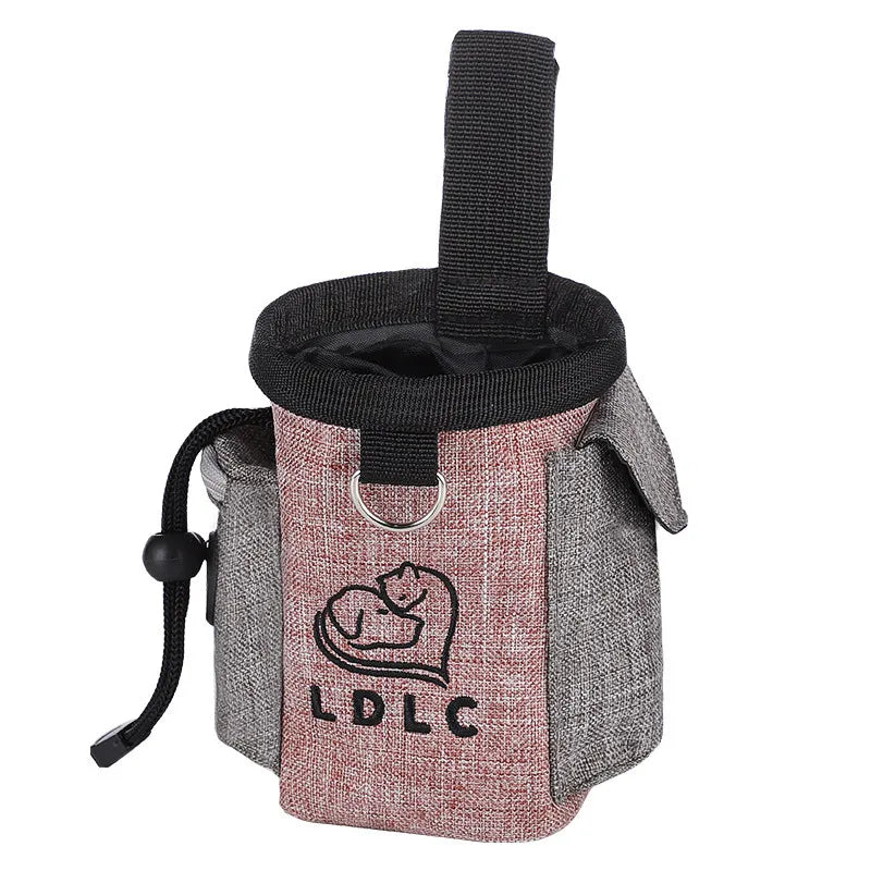 Outdoor Dog Trainings Bag Durable Poly 8 Colors Treat Bag Dog Walking Snack Pouch Detachable Puppy TrainSnack Reward Waist Bag