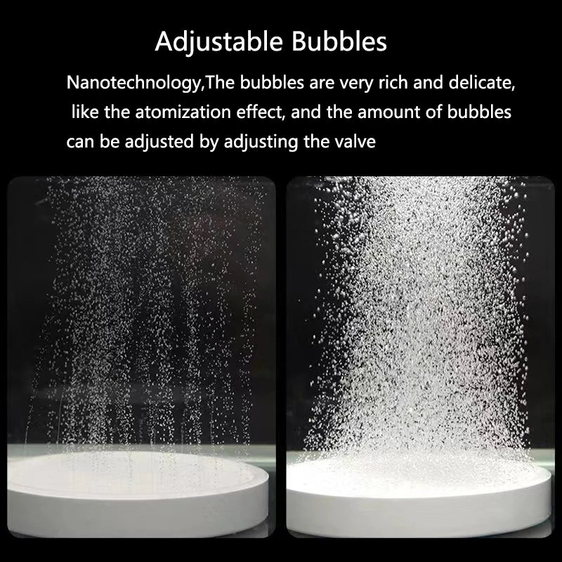 1Pcs 75/10mm Fish Tank Aquarium Air Stone Oxygen Aerator Increasing Air Bubble Pond Pump Hydroponic Oxygen Accessories Great