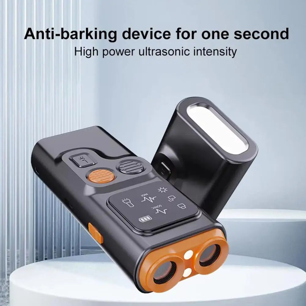 Dog Repeller Tools High-power Dog Anti Bark Deterrent LED 3 Trainer With Control 1 In Handheld Bark Flashlight Pet Device D N1B9