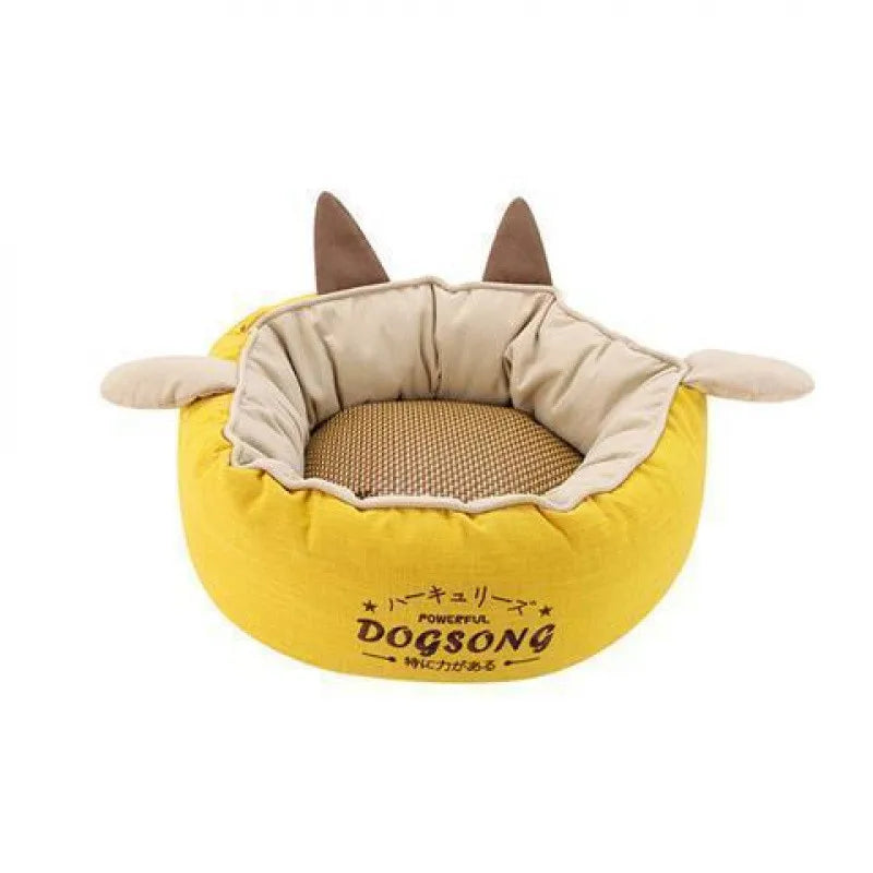 nk0 rabbit ear kennel keeps warm in winter removable and washable teddy cat litter pet dog supplies thermal supplies pet litter