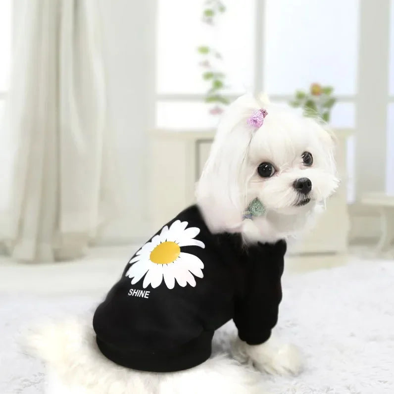 2023 New Dog Clothes Winter Warm Dog Clothes Christmas Tree Elk Dog Coat Puppy Clothing Hoodies For Small Dogs Yorkshire Outfit