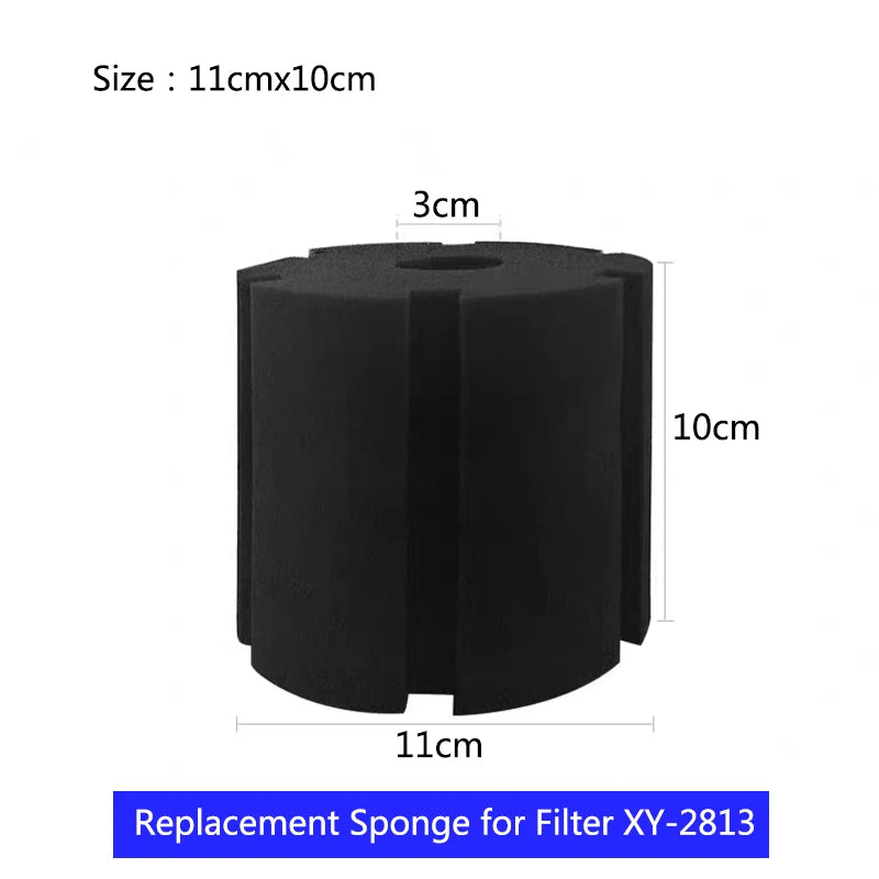 Aquarium Filter Sponge for Fish Tank Air Pump Skimmer Biochemical Sponge Filter Aquarium Bio Filter Filtro Aquario Acessorio
