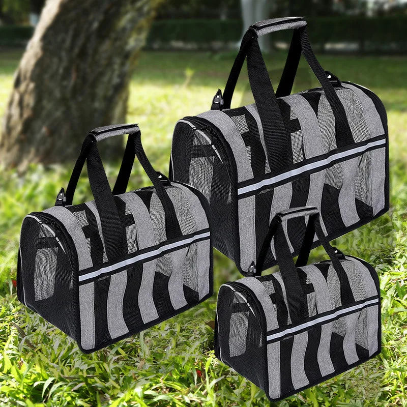 2024 New Pet Cat Carrier Shoulder Bag Portable Carrying Bag Breathable Travel Outdoor Transportin Small Dogs Puppy Pet Supplies