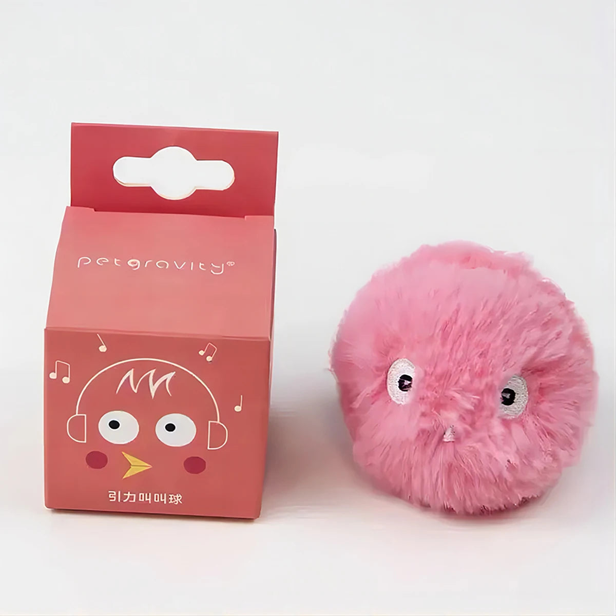 Fuzzy Churping Catnip Ball