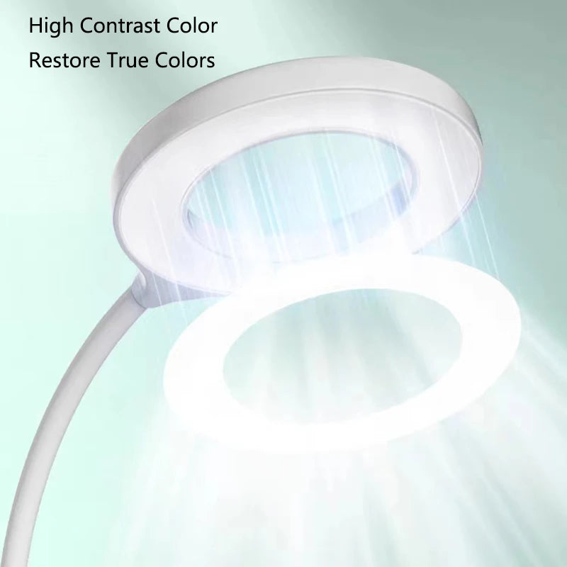 8W 5V USB Aquarium Light LED Waterproof Fish Tank Lighting Underwater Fish Lamp Aquariums Decor Plant Lamp Adjustable LED light
