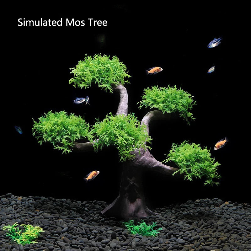 Artificial Underwater Grass Aquarium Fish Tank Simulation Decoration Aquarium Backgrounds Plants Water Grass Accessories Home