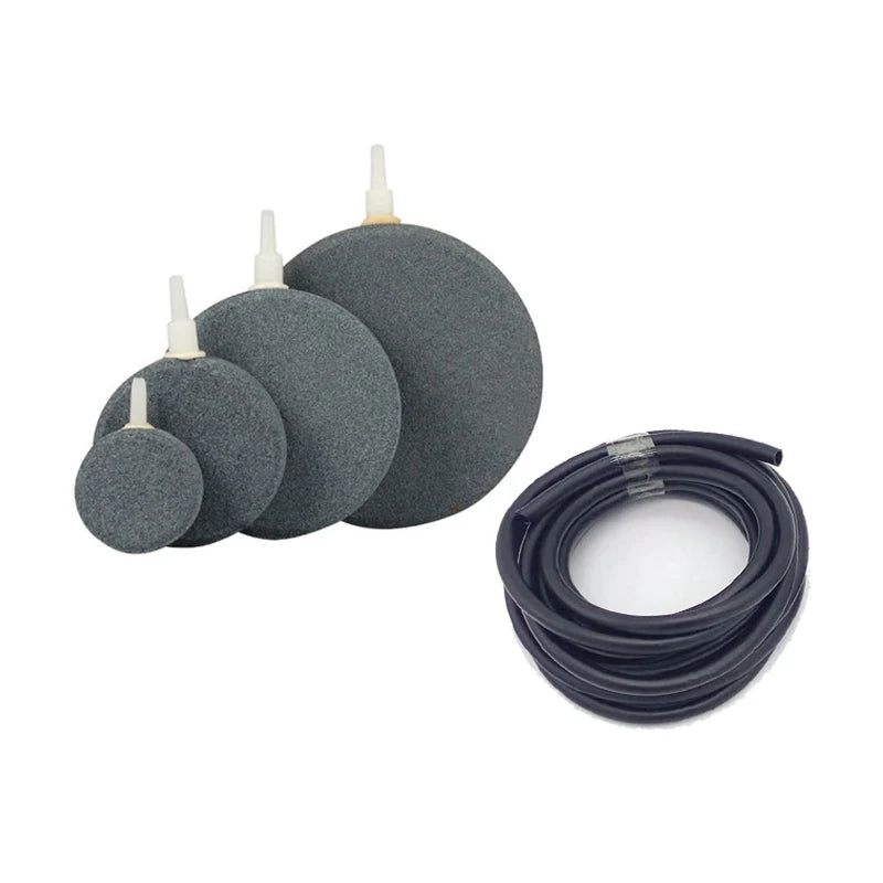 40/50/60/70/80/10/12/15mm Aquarium Fish Tank Air Stone Oxygen Aerator Increasing Air Bubble Pond Pump Hydroponic Oxygen acuarios