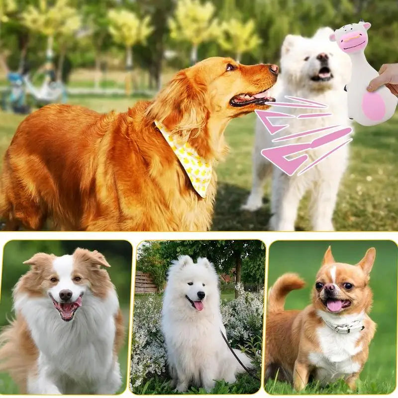 Squeaky Dog Toys Latex Dog Chew Toy Animal Bowling Shape Interactive Squeaky Puppy Toys For Pet Dog Training Playing Chewing
