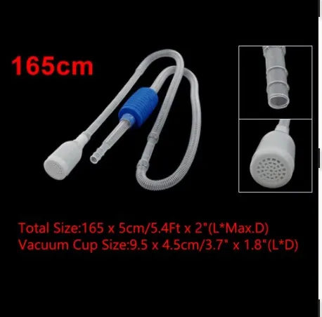 UXCELL Aquarium Water Changer Tools Siphon Clean Vacuum Cleaner Pump Squeeze Filter Fish Tank Cleaning Maintenance Accessories