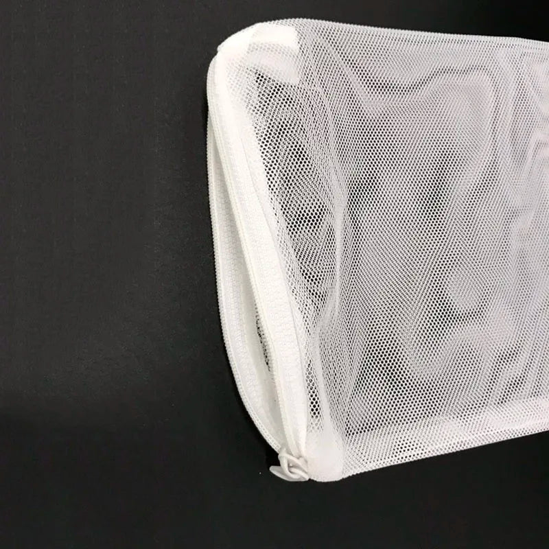 5Pcs Black/White Filter Mesh Bag Aquarium Pond For Bio Ball Carbon Media Ammonia Fish Tank Isolation Bag Accessories