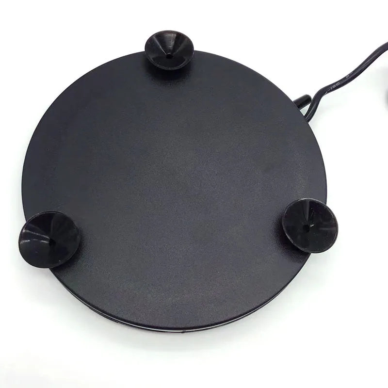 1pc Aquarium Air Stone Bubble Bar with LED Light Underwater Oxygen Pump Aquarium Fish Tank Aerator Pump Stone with Suction Cups