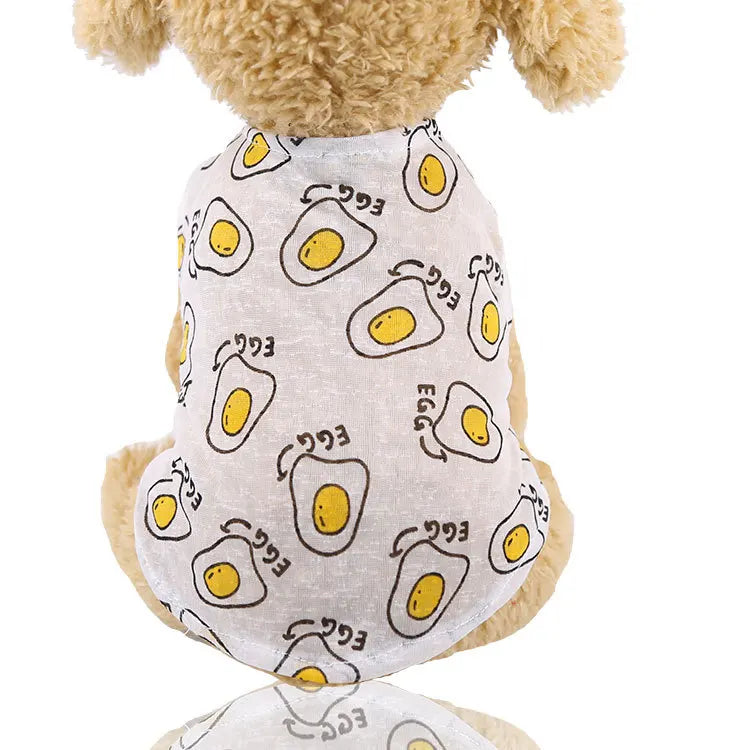 Pet Clothing Summer Sunscreen Cool Breathable Dog Vest Mesh Small Dog T-Shirt Outfit For Chihuahua Small Medium Dogs Accessories