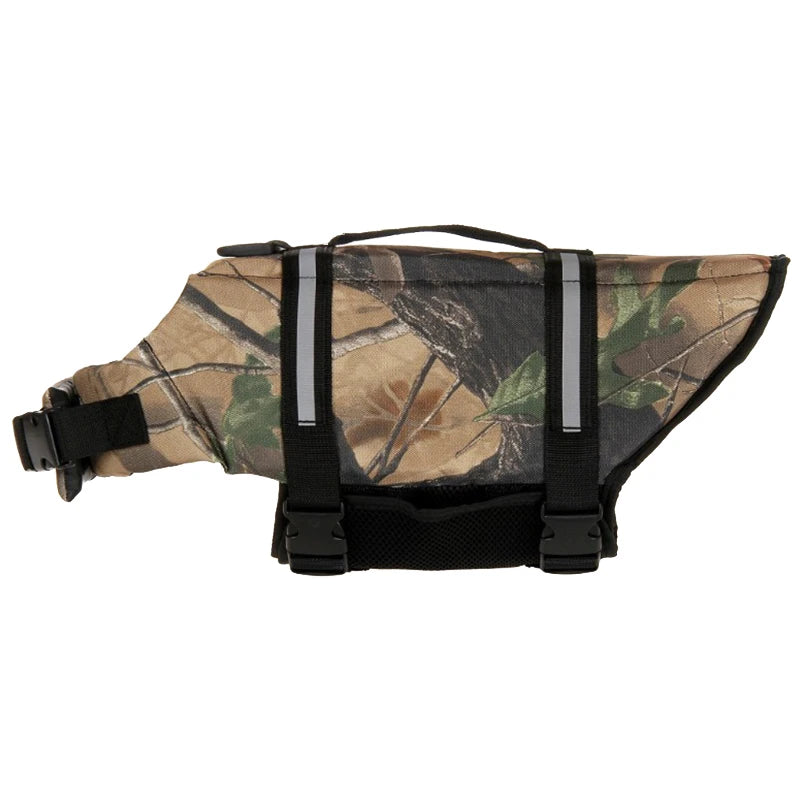 Large Medium Pet Dog Life Jacket Oxford Floating Husky Summer Pet Supplies Quick Drying Seaside Safety Exercise Dog Swimsuits