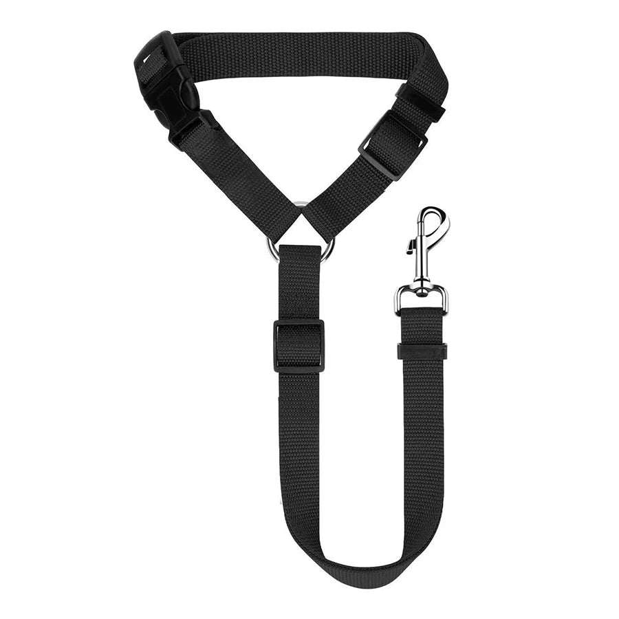 Pet car safety rope ring dog car safety belt rear seat towing rope