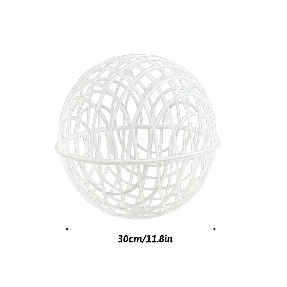 Ball Cage For Chickens Movable 3 Pieces Chicken Orb Ball Cage Pet Safety Chicken Cage Ball-Shaped Chicken Hamster Ball Cage