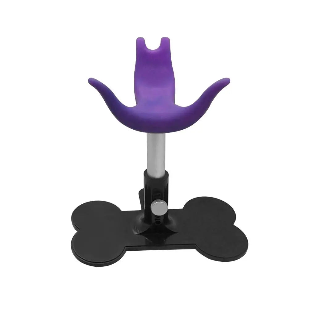 Dog Grooming Stool Auxiliary Standing Support ABS + Silicone Soft Safe And Harmless Adjustable Height Suitable For Small Do B5A0