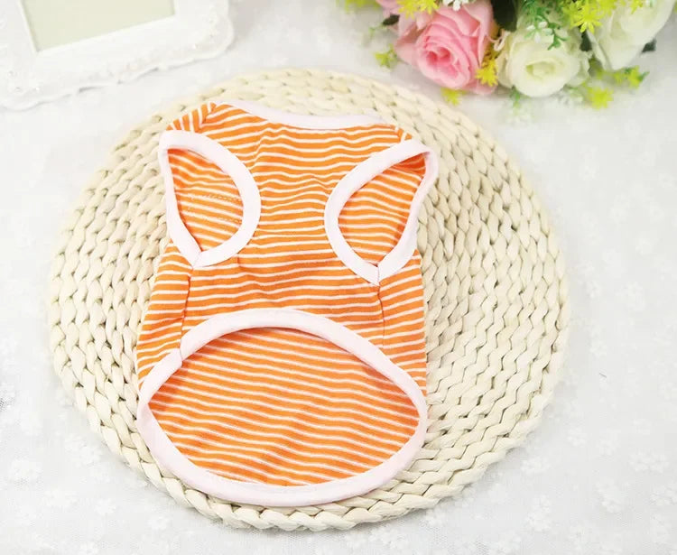 2023 Hot Cute spring summer Dog Clothes Printed Camouflage Mesh Dog Vest For Small Medium Dogs Coat Jacket Puppy Costume Vest