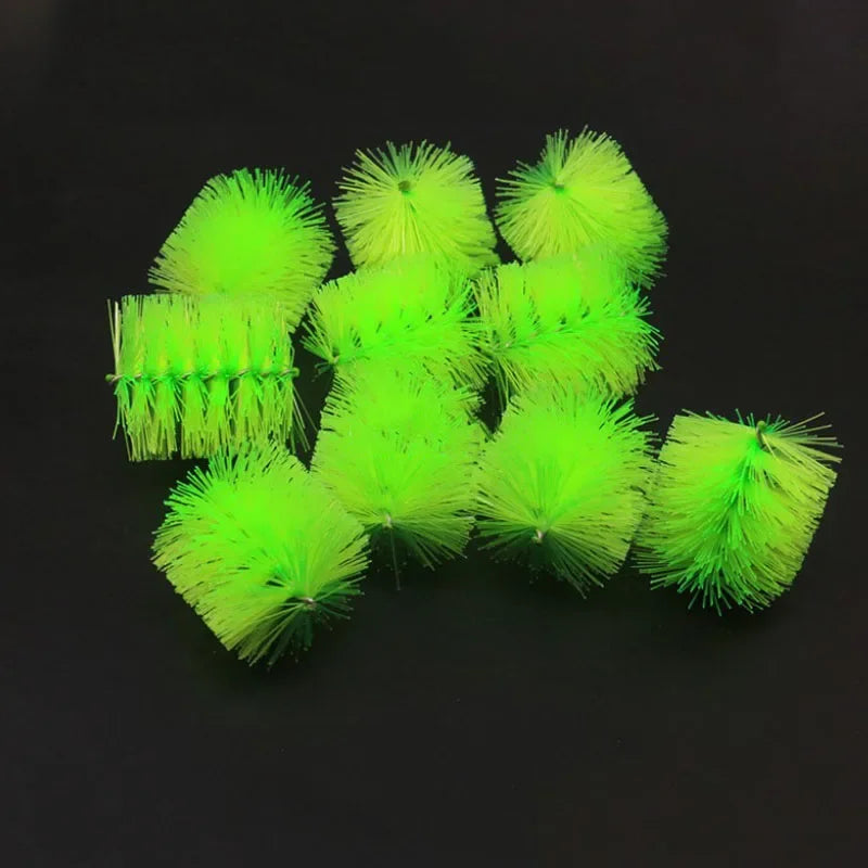 6pcs Aquarium Filter Brush Nylon Skimmer Brush Replacement Filtration System Aquarium Fish Tank Cleaner Tools Noise Reduce New