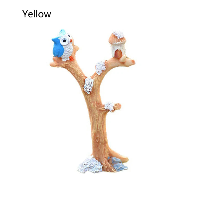 New Resin Simulated Tree Trunk Aquarium Ornaments Decorations Artificial Tree Fork for fish Tank Resin Ornament Fish Tank Decora