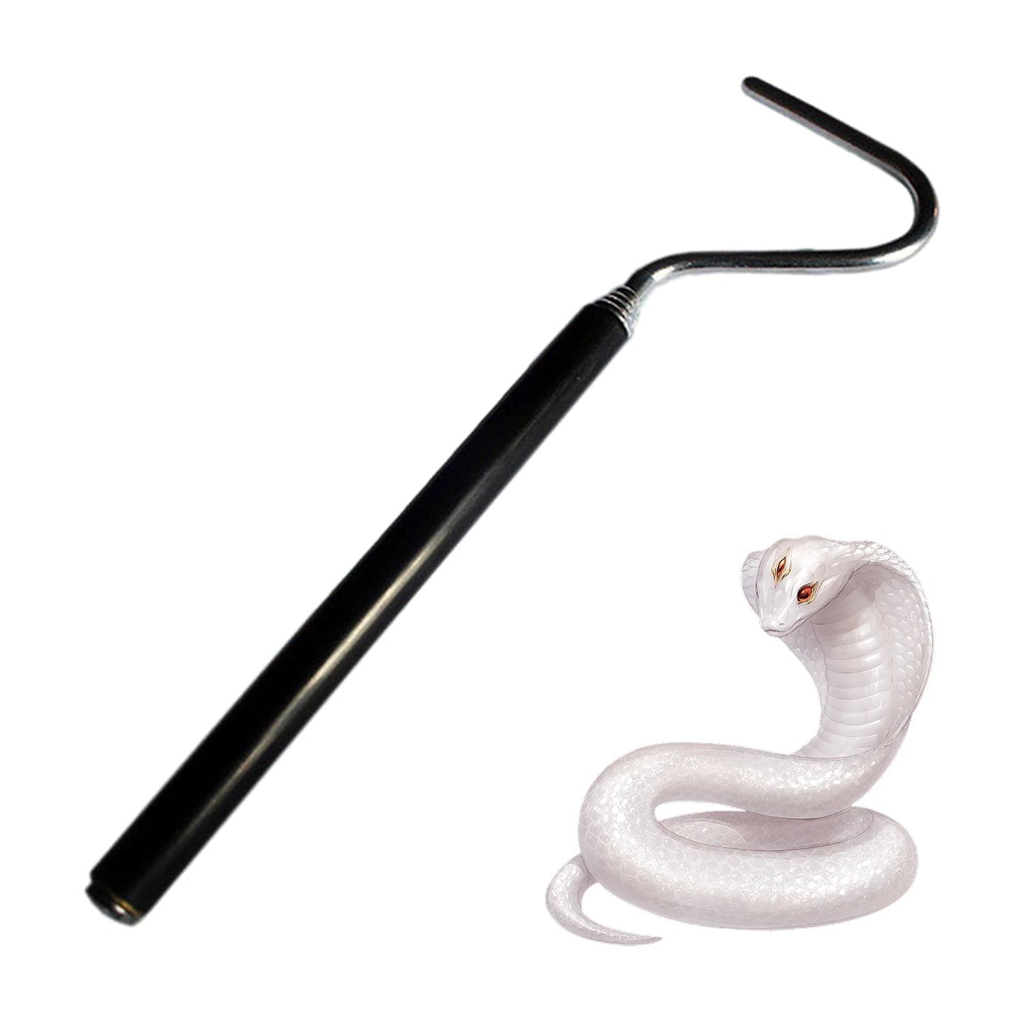 Small Snake Hook Professional Snake Pole Reptile Hook Length 6.30-26.78in Maintain A Safer Distance For Catching Controlling