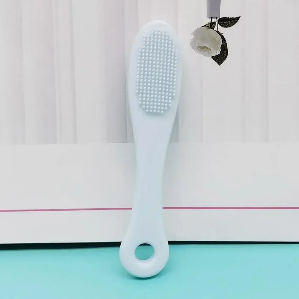 Dog Cat Finger Toothbrush Pet Soft Finger Nose Blackhead Cleaning Brush Silicone Dog Cat Wool Brush Pet Dog Accessorie