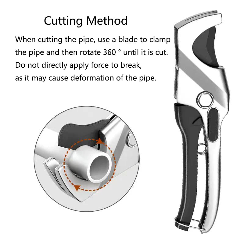 32/35MM Pipe Cutter Professional PVC/PPR/PP Hose Cutting Portable Hand Tool Plastic Pipe Scissors For Aquarium PVC Pipe Home