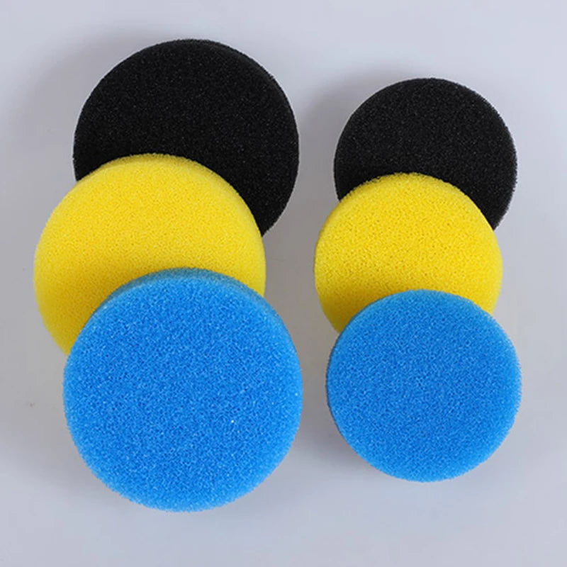 Biochemical Aquarium Cotton Sponge For Filter Bucket 602/603 Fish Tank Filtration Foam Blue Spongs Aquarium Accessories 3Pcs