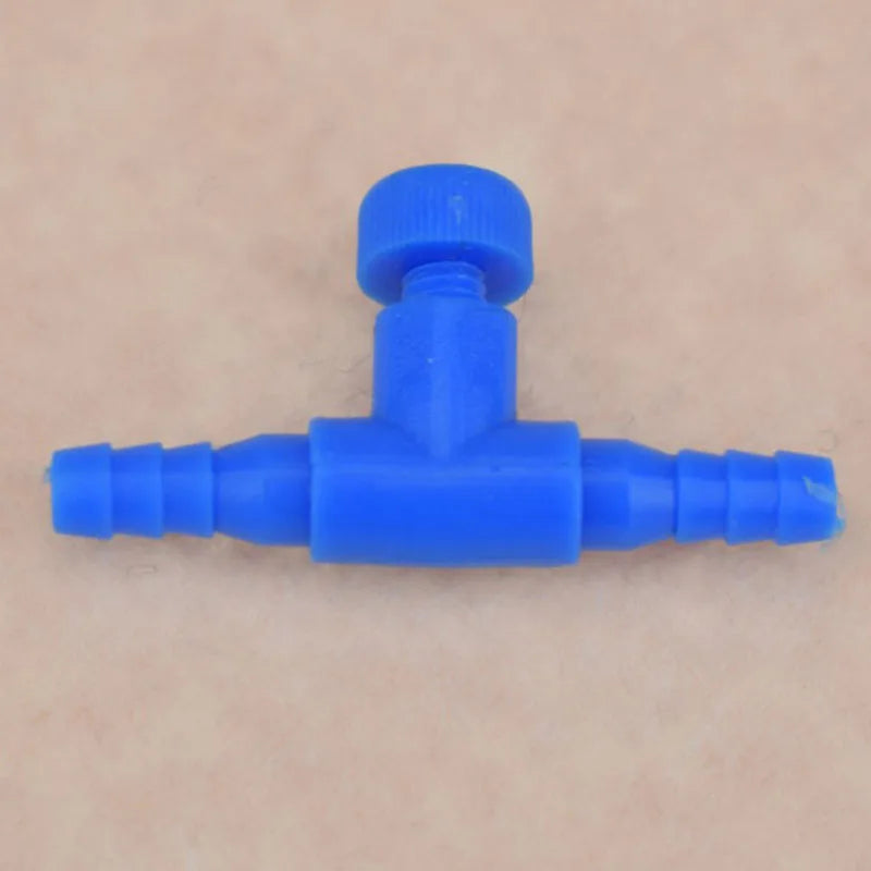 5pcs/lot 4mm 2/3 ways Aquarium Air Control Valve Aquarium Fish Tank Air Pump Connector Control Valve Air Pipe Tubes For Aquarium