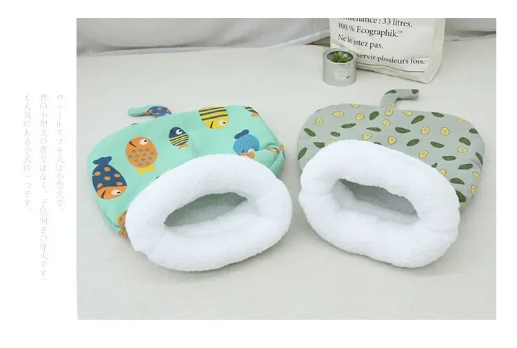 Warm Cat dog Sleeping Bag Soft Cat Bed Comfortable Tunnel Cat Nest Closed Pet House for Cats Lovely Cat Nest