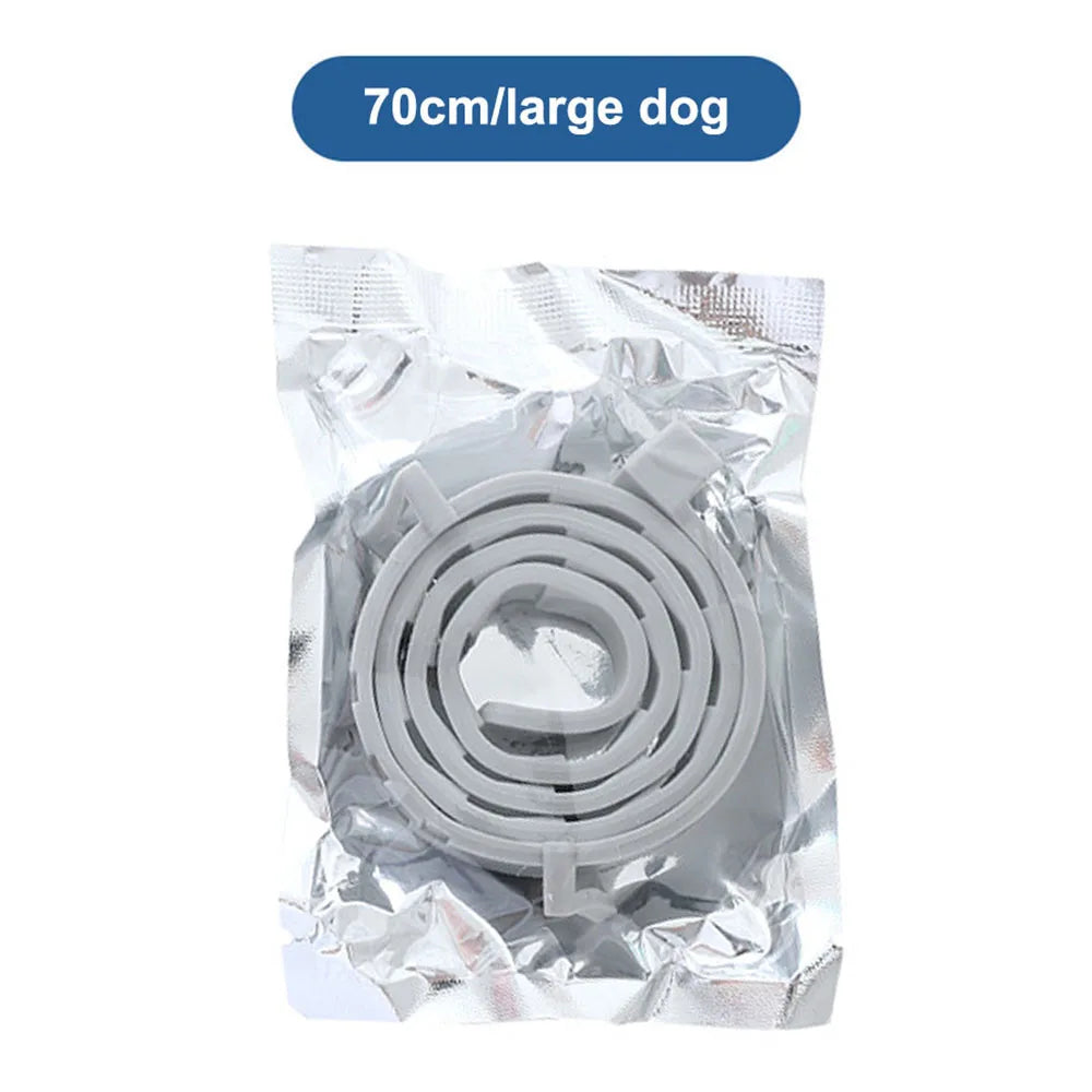 38cm 70cm Retractable Deworming Dog Cat Collar Pet Anti Flea Ticks Collar Repellent Mosquito Pet Collars for Cats Dogs Products