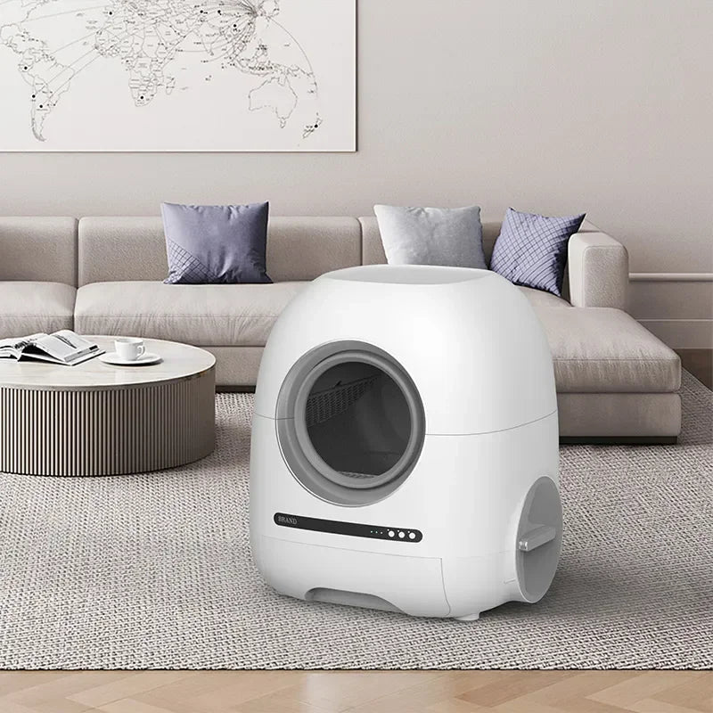 Smart cat toilet litter box extra large anti-splash litter box