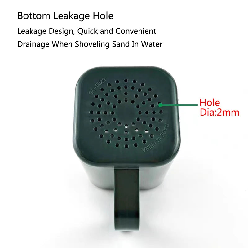 1Pcs Plastic Aquarium Sand Shovel Clean Tool Maintenance Fish Tank Sand Cleaning Aquarium Leakable Washable Shovel Accessories