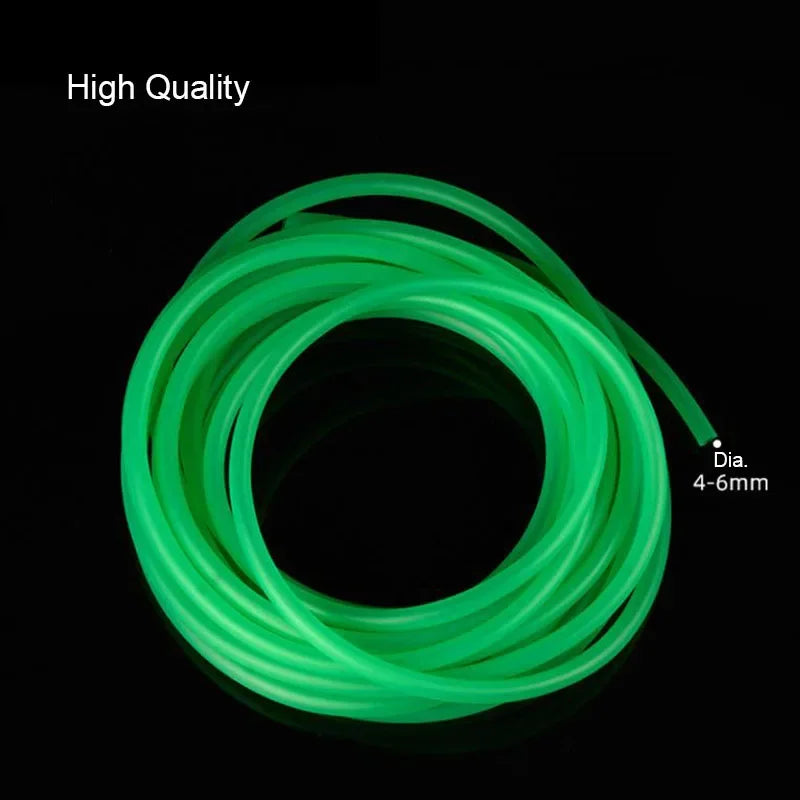 1m/3m/5m/10m/20m Aquarium Oxygen Pump Hose Air Bubble Stone Aquarium Fish Tank Pond Pump Tube 4*6mm Food Grade Material Tubes