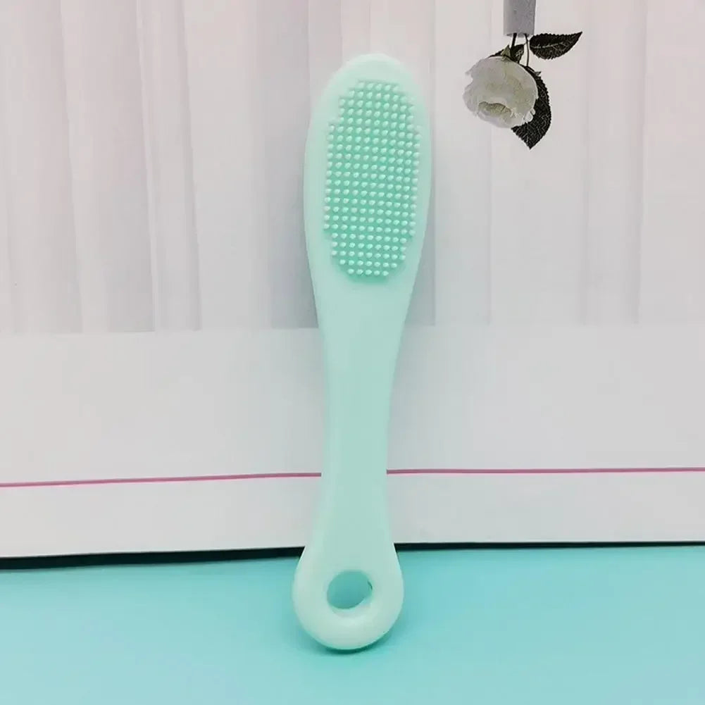 Dog Cat Finger Toothbrush Pet Soft Finger Nose Blackhead Cleaning Brush Silicone Dog Cat Wool Brush Pet Dog Accessorie