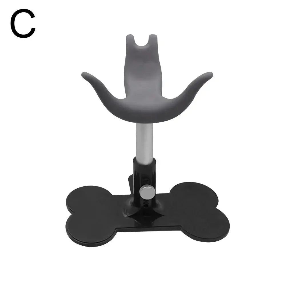Dog Grooming Stool Auxiliary Standing Support ABS + Silicone Soft Safe And Harmless Adjustable Height Suitable For Small Do B5A0