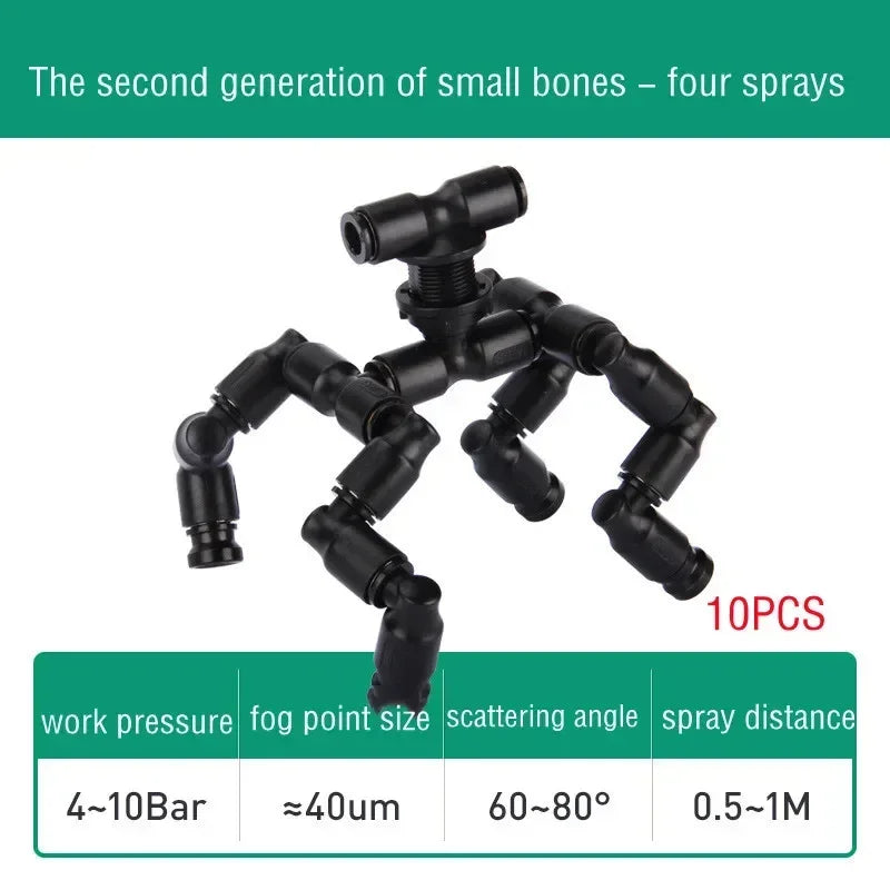 MIUS C Series Reptile Mister Fogger Terrariums Humidifier Rainforest High Pressure Silent Pump Fog Machine Sprayer System