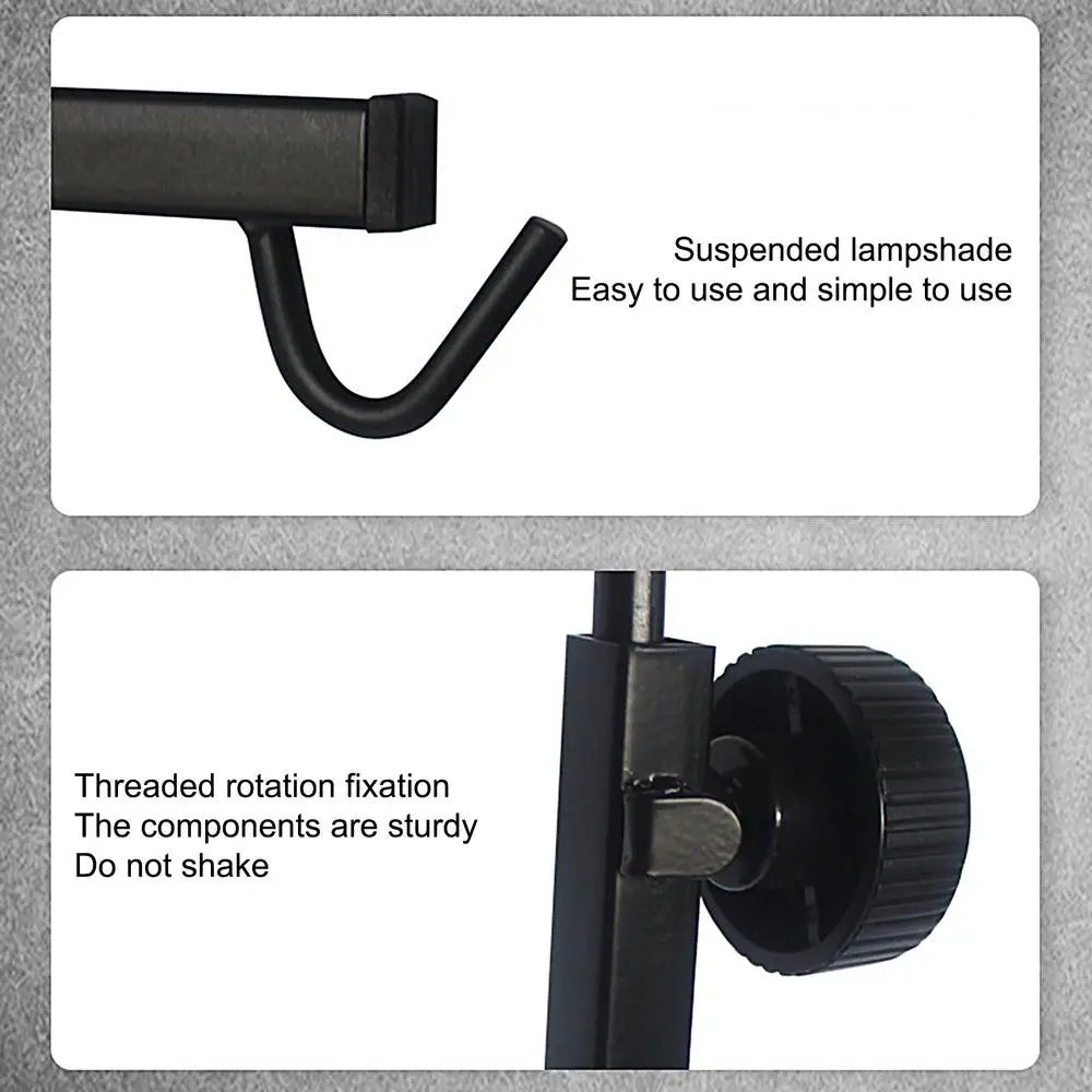 Suction Reptile Lamp Holder Hunging Aquariums Light Stand Adjustable Small Reptile Dome Lamp Bracket For Tortoise Lizards