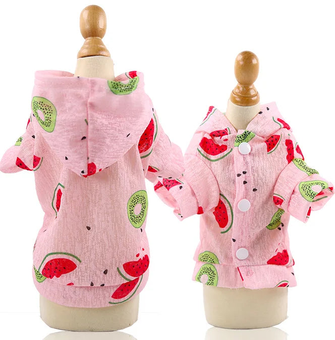 Ultra Thin Transparent Pet Dog Sun Protection Hoodie Clothes For Small Dogs Chihuahua Puppy Cat Summer Vest Shirt French Bulldog