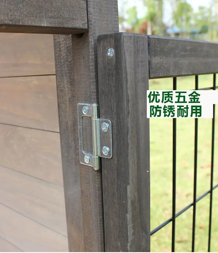 Small puppy house outdoor water rot kennel kennel kennel rural large medium and small outdoor villa