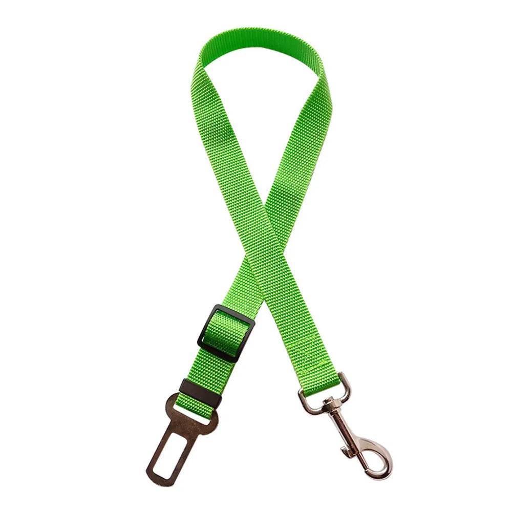 Adjustable Cat Dog Safety Belt Pet Car Seat Belt Lead Leash for Dogs Puppy Seatbelt Travel Clip Pet Car Supplies Dog Accessories