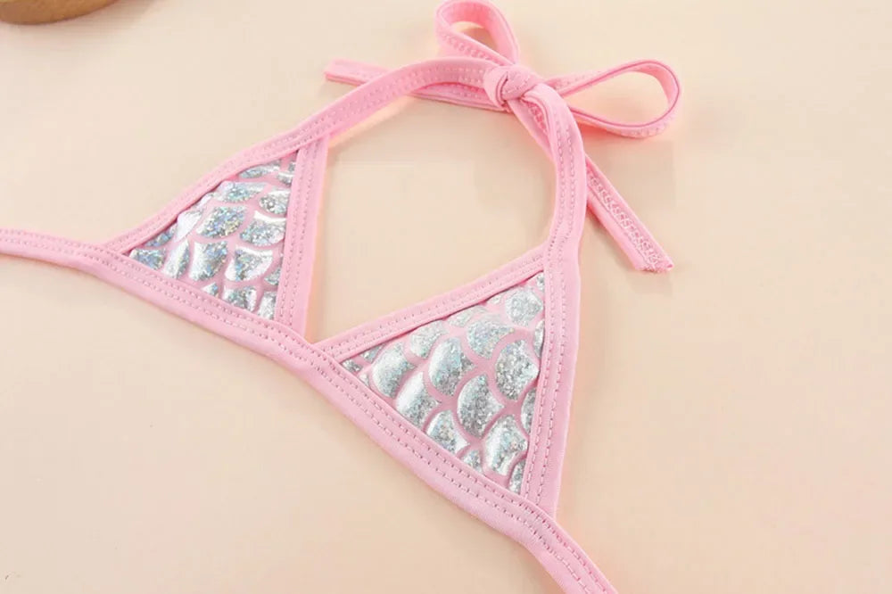 Summer Dog Bikini Set Cute Pet Bikini Swimwear Puppy Dresses Hawaiian Dog Beach Swimsuit for Small Dog Girl Cat Dress in Seaside