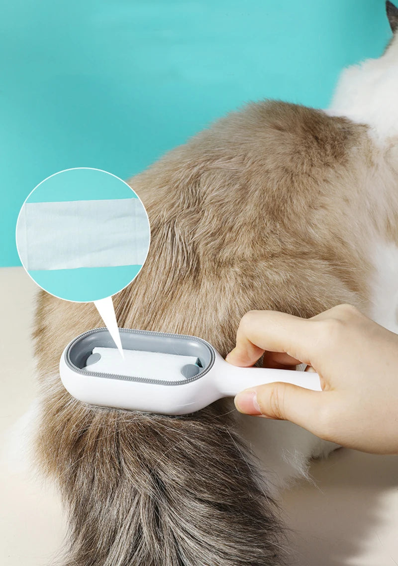 Double-Sided Fur Removal Brush