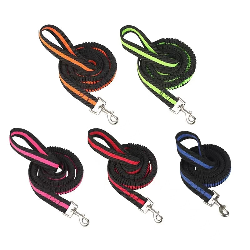 190cm Elastic Dog Leash Pet Cat Puppy Anti Dash Pull Dog Lead Leash Retractable Leash For Rabbit Hamster Small Pets Dropshipping