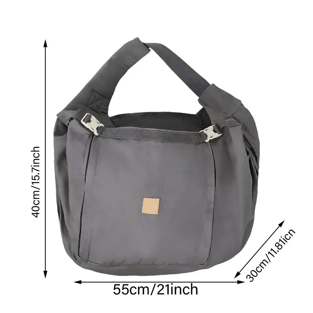 Cat Carrying Sling Travel Front Backpack Chest Puppy Sling Cozy Comfort Pet Carrier Pet Dog Sling Carrier Cat Restraint Bag