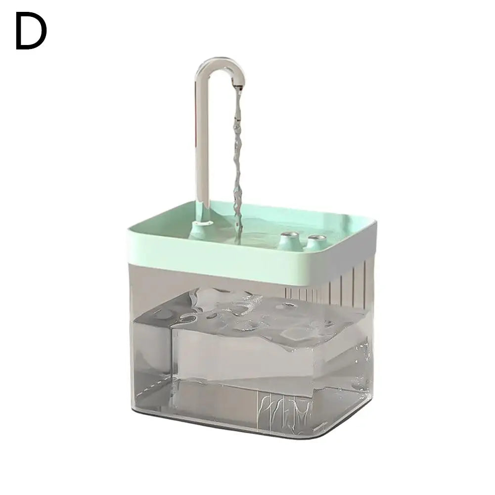 Cat Smart Drinking Fountain Automatic Circulation Large-capacity Water Tank Multiple Filtration Systems Safe And Hygienic USB Ch